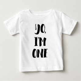 ヨ、私は一人 ベビーTシャツ