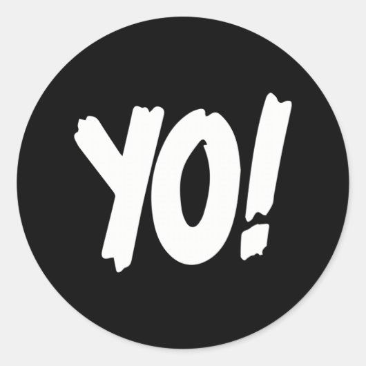 ヨ！Mtv Rapsレプリカのロゴ1993年 ラウンドシール (正面)