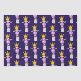 ラおもしろいマ吹はピンクのバブルパターン 薄葉紙