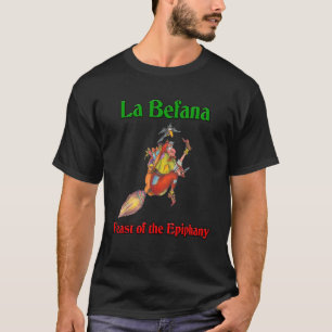 ラべファナイタリアンクリスマス魔女エピの饗宴 Tシャツ