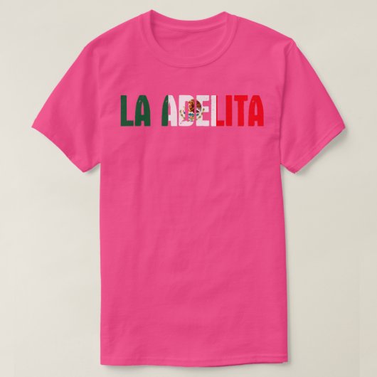 ラアデリータメキシコ軍人メキシコ国旗ラアデリータ Tシャツ (デザイン正面)