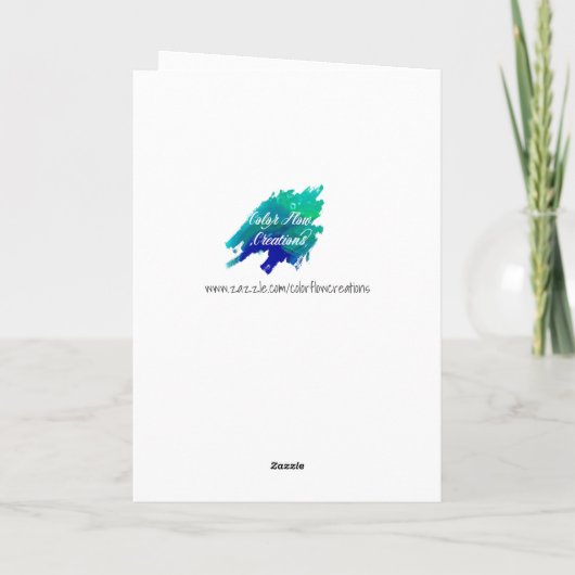 ラアールいくつかのディオンサールの父の日の子を愛する カード (裏面)