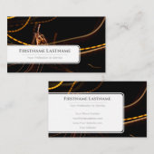 ライきらめくト《写真》ぼけ味プロフェッショナルイベント管理者 名刺 (正面/裏面)