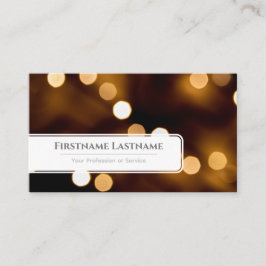 ライきらめくト《写真》ぼけ味プロフェッショナルイベント管理者 名刺