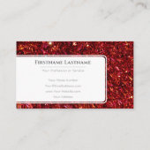 ライきらめくト《写真》ぼけ味プロフェッショナルイベント管理者 名刺 (裏面)