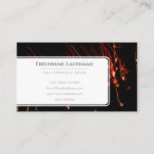 ライきらめくト《写真》ぼけ味プロフェッショナルイベント管理者 名刺 (裏面)