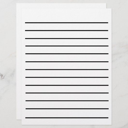 ライはっきりしたン低視力筆記用紙 (正面/裏面)