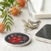 ライアンの紋章付き外衣 キーホルダー (側面)