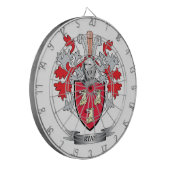 ライアンの紋章付き外衣 ダーツボード (正面左)