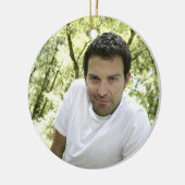 ライアンケリー音楽-オーナメント-緑の木 セラミックオーナメント (左)
