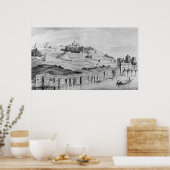 ライアンズの街の港の景色 ポスター (キッチン)