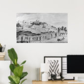 ライアンズの街の港の景色 ポスター (ホームオフィス)