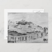 ライアンズの街の港の景色 ポストカード (正面/裏面)