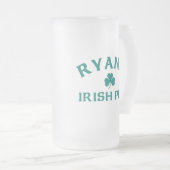 ライアンズアイリッシュパブ フロストグラスビールジョッキ (正面右)