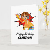 ライアンズワールド誕生日 カード (黄色い花)