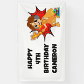 ライアンズワールド誕生日 横断幕 (縦)