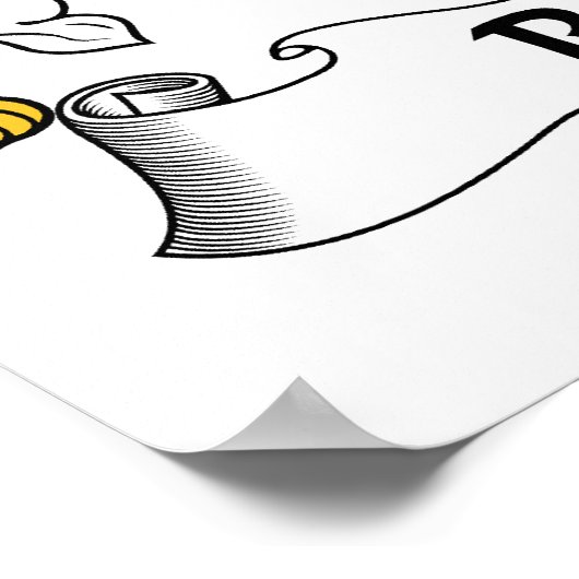 ライアン家紋 ポスター (角)