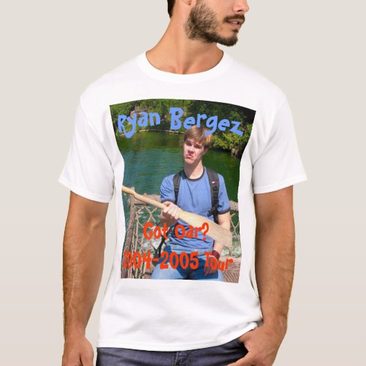 ライアン旅行のワイシャツ1 Tシャツ (正面)