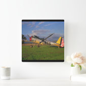 ライアン、PT-22のWWII_Classicの航空 スクエア壁時計 (ホーム)