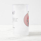 ライアンGPのコレクターのコップ フロストグラスビールジョッキ (中央)