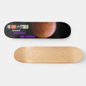 ライアンSpauseはの食のデッキを懇願します スケートボード (横)