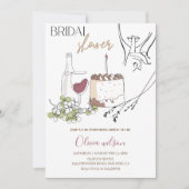 ライエレガントンアートブライダルシャワーパーティー 招待状 (正面)
