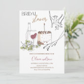 ライエレガントンアートブライダルシャワーパーティー 招待状 (スタンド正面)