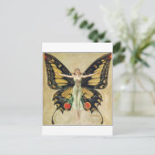 ライエンデッカーバタフライウーマン ポストカード (スタンド正面)