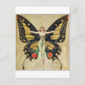 ライエンデッカーバタフライウーマン ポストカード (正面)