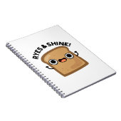 ライエ アンド シャイン 面白いパンジョーク ノートブック (右側)