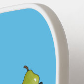 ライオおもしろいンテイルマカクのサル漫画 ピックルボールラケット (左詳細)