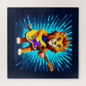 ライオおもしろいン遊ズギター ジグソーパズル (横)