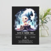 ライオお洒落ンエレガント誕生日 招待状 (スタンド正面)