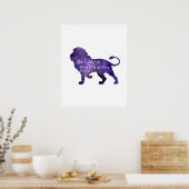 ライオはっきりしたンとして – 聖書の聖句 ポスター (キッチン)