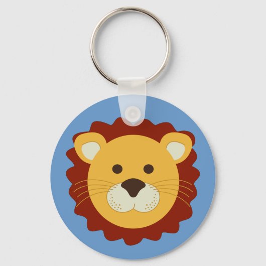 ライオよくはしゃぐン キーホルダー (正面)