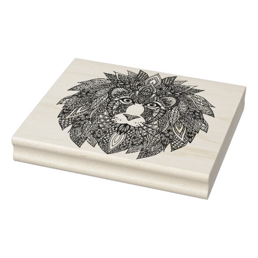 ライオインスパイアンヘッド4 ラバースタンプ (スタンプ)