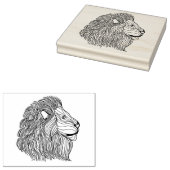 ライオインスパイアンヘッド5 ラバースタンプ (押印)