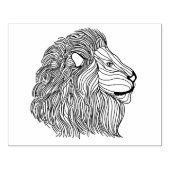 ライオインスパイアンヘッド5 ラバースタンプ (インプリント)