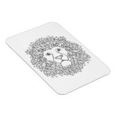 ライオインスパイアンヘッド マグネット (右側)