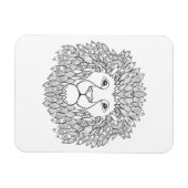 ライオインスパイアンヘッド マグネット (横)