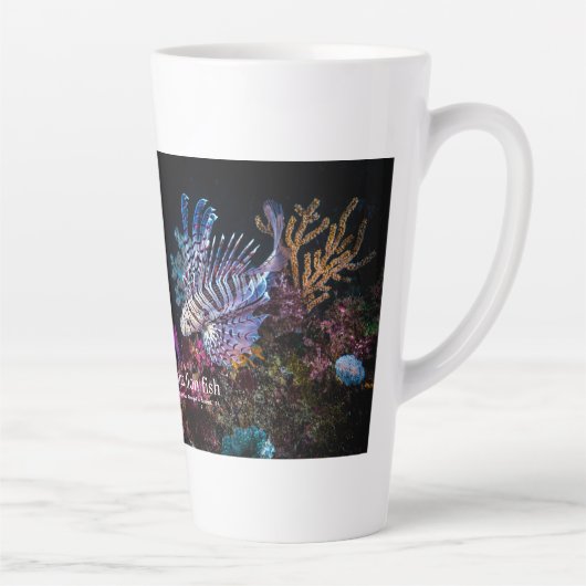 ライオエレガントフィッシュ カフェラテマグ (右)