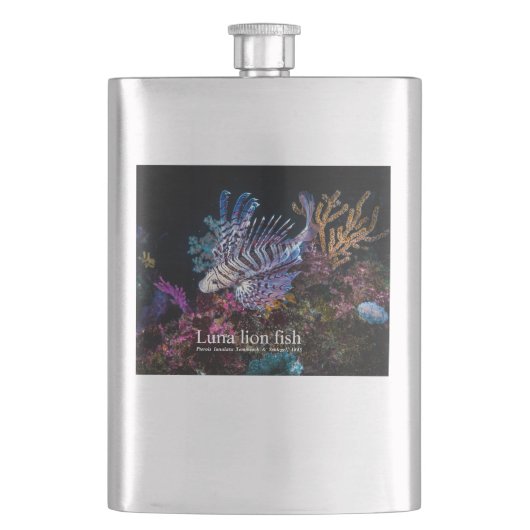 ライオエレガントフィッシュ フラスク (正面)