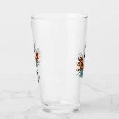 ライオカラフルフィッシュモノグラム タンブラーグラス (左)