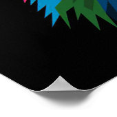 ライオカラフルンヘッド ポスター (角)