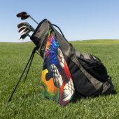 ライオカラフルン ゴルフタオル (グリーン)