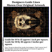 ライオクールンアールヌーボー金ゴールドフィリグリーCM5デコページ 薄葉紙