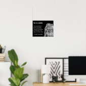 ライオネスをテーマ感動的にした詩のポスター ポスター (ホームオフィス)