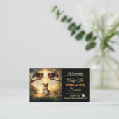 ライオネスアンドイーグルズストロングことわざ 名刺 (スタンド正面)