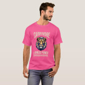 ライオネスゼロカーブライオンダイエットカーニヴォア Tシャツ (正面フル)