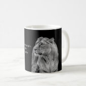 ライオネステーマ感動的のコーヒーマグ コーヒーマグカップ (正面右)